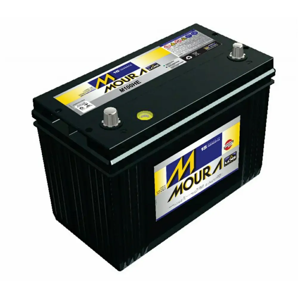 Bateria Automotiva Moura M100HE 15M CCA700