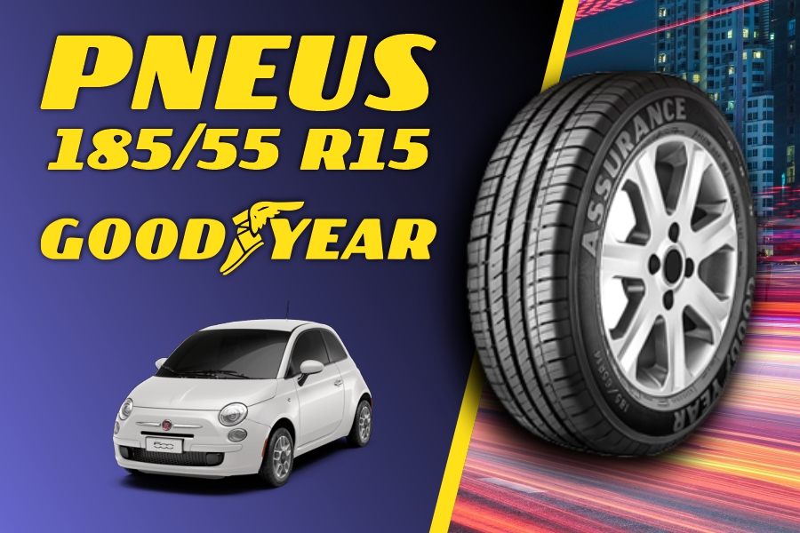 Pneu 185/55 R15 Niterói - Viradouro