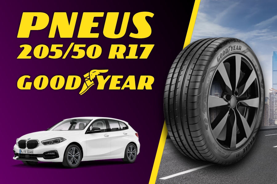 Pneu 205/50 R17 Niterói - Magé