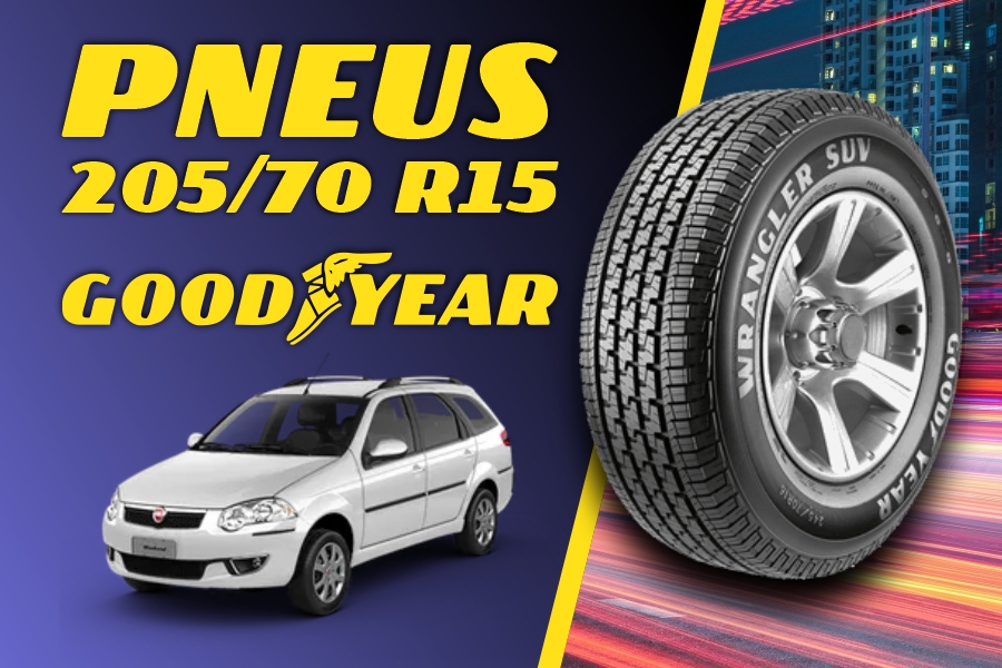 Pneu 205/70 R15 Niterói - São Gonçalo