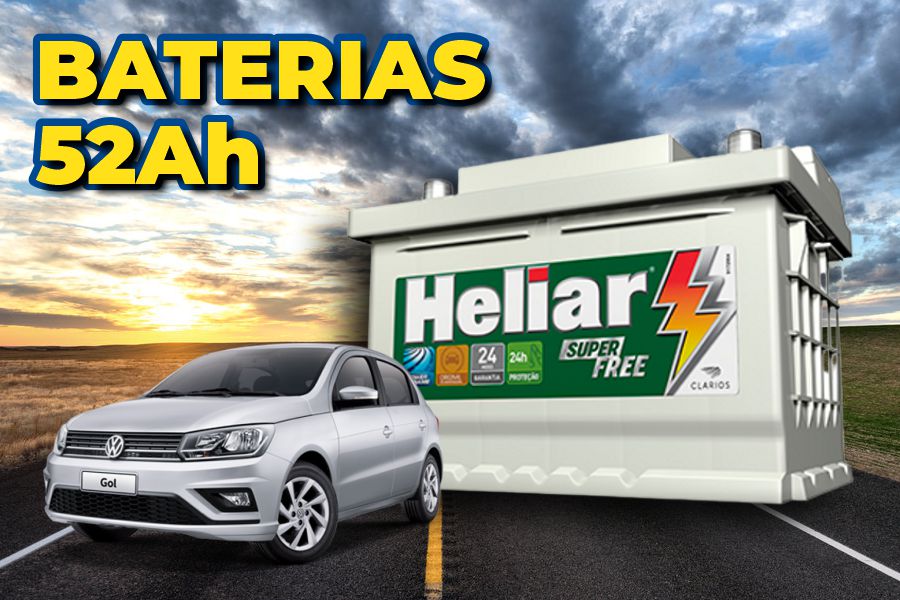 Bateria 52 amperes Niterói - Manilha Bateria 52 amperes Niterói - Manilha