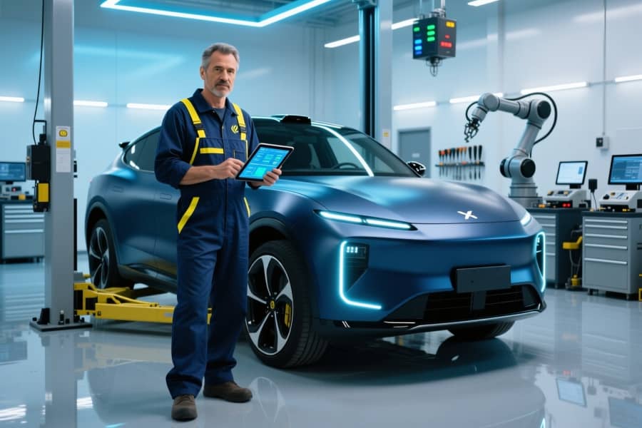 Revisão de Carro Elétrico no Brasil: O Checklist Definitivo para Proprietários | São Lourenço Pneus | Niterói